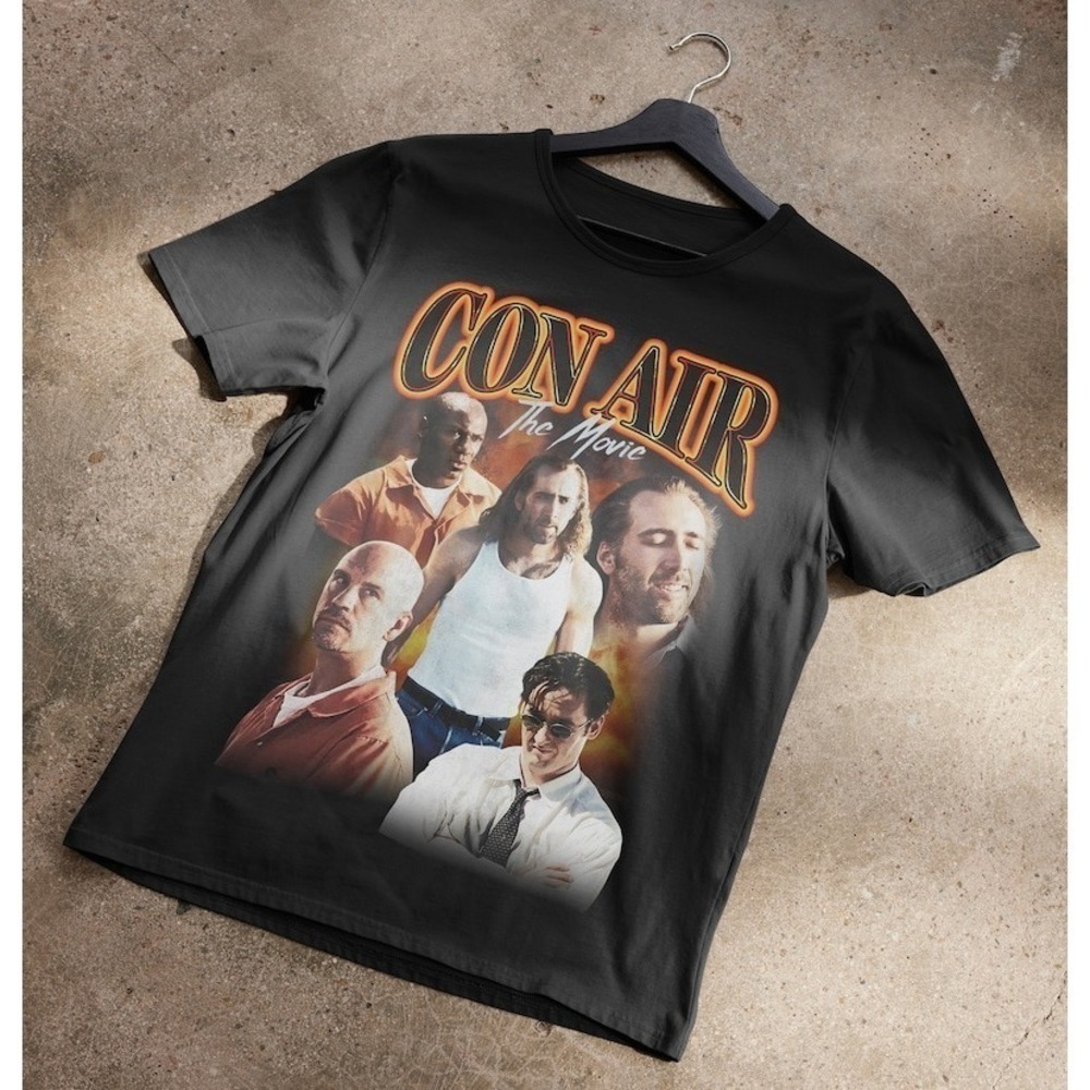 Con Air 90s Movie Retro Action Graphic Unisex T-Shirt